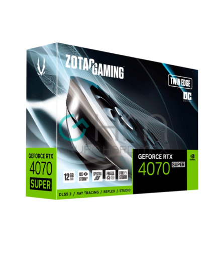 Tarjeta de Video Zotac NVIDIA GeForce RTX 4070 SUPER Twin Edge OC, 12GB 192-bit GDDR6X, PCI Express x16 4.0