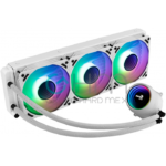 Aerocool Mirage L360 White ARGB Enfriamiento Liquido, 3 x 120mm, 600 - 2300RPM