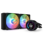 NZXT Kraken Elite 240 RGB Enfriamiento Líquido para CPU, 2x 120mm, 500 - 1500RPM, Negro