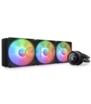 NZXT Kraken 360 RGB Enfriamiento Líquido para CPU, 3x 120mm, 500 - 1800RPM, Negro