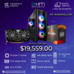 PC NIDAVELLIR - R7 5700X B550M WIFI 32GB RAM DDR4 RTX 4060 8GB PSU 700W BRONZE