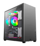 GABINETE BALAM RUSH ERIS SPECIAL GM985 (BR-935654),ATX,1*USB 3.0,1*USB C,CRISTAL TEMP,GRIS