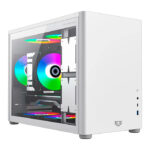 GABINETE BALAM RUSH ERIS FROST GI985 (BR-935647) 5,MICRO ATX,1*USB 3.0,1*USB C,CRISTAL TEMP, BLANCO