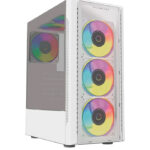 GABINETE BALAM RUSH DRAGONFLY II CRYSTAL GM745 (BR-935975)ATX,1*USB 3.0,CRISTAL TEMP,BLANCO