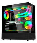 GABINETE BALAM RUSH TANK SUPER 9200TB, ATX,1*USB 3.0,1*USB 2.0,CRISTAL TEMP,3 FAN