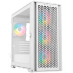 GABINETE BALAM RUSH CARBONO TWIN MATE 6000, MICRO ATX,1*USB 3.0,DOBLE PANEL,4 FAN,BLANCO