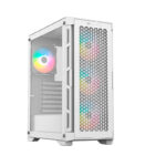 GABINETE BALAM RUSH CARBONO TWIN MATE 5000 (BR-938846), MICRO ATX,1*USB 3.0,DOBLE PANEL,4 FAN,BLANCO