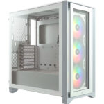 GABINETE CORSAIR FRAME 4000X RGB BLANCO