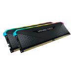 MEMORIA DDR4 CORSAIR 16GB 3200MHZ (2X8GB) VENGEANCE RGB RS NEGRO CL16
