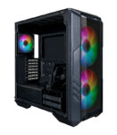 GABINETE COOLER MASTER MASTERBOX H500,MALLA,VIDRIO TEMP,USB/C,ARGB,ATX,NEGRO,S/FUENTE