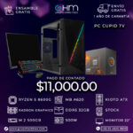 PC CUPID TV - R5 8600G A620M 32GB RAM DDR5 M.2 500GB MONITOR 22"