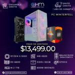 PC WINTERFELL - R5 5500 A520 32GB RAM DDR4 RX 6600 8GB PSU 600W BRONZE