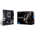 MOTHERBOARD BIOSTAR H610MHC INTEL,LGA1700,DDR4 4400,USB 3.2 GEN1,PCIE M.2 4.0,HDMI,VGA,DVI,RJ45,MICRO ATX