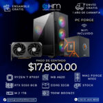 PC FORGE - R7 8700F A620 32GB RAM DDR5 RTX 5050 8GB PSU 700W BRONZE EF STOCK