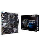 MOTHERBOARD ASUS PRIME B550M-K SOCKET AM4,4*DDR4,HDMI,D-SUB, DVI,PCIE 4.0,MICRO ATX