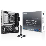 MOTHERBOARD ASUS PRIME B860M-A WIFI SOCKET 1851, 4*DDR5, HDMI, 2*DP,WIFI6E, MICRO ATX