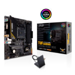 MOTHERBOARD ASUS TUF GAMING A520M-PLUS WIFI SOCKET AM4,4*DDR4,HDMI,DP,VGA,PCIE-3.0,WIFI,MICRO ATX